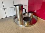 Stelton thermoskan, suikerpot, melkkannetje, dienblad EM77, Ophalen of Verzenden, Zo goed als nieuw