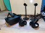 Oculus Rift 1 VR Headset + Controllers, Spelcomputers en Games, Virtual Reality, Ophalen, Gebruikt, VR-bril, Pc