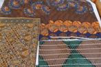 Pakket batik stofjes, Hobby en Vrije tijd, Stoffen en Lappen, Overige kleuren, 120 cm of meer, 200 cm of meer, Ophalen of Verzenden