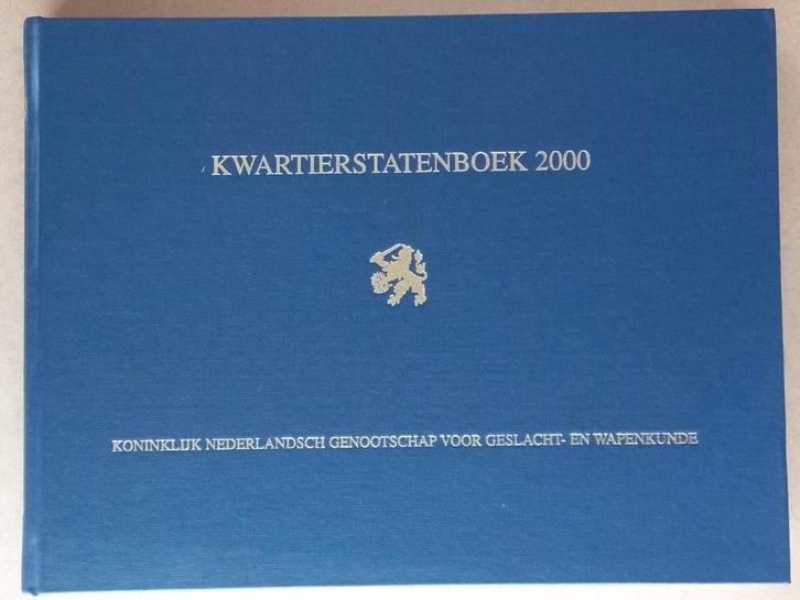 Kwartierstatenboek 2000, Boeken, Geschiedenis | Vaderland, Zo goed als nieuw, Ophalen of Verzenden