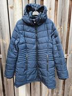 Donkerblauwe jas L, Kleding | Dames, Jassen | Winter, Ophalen of Verzenden, Zo goed als nieuw, Maat 42/44 (L), Blauw