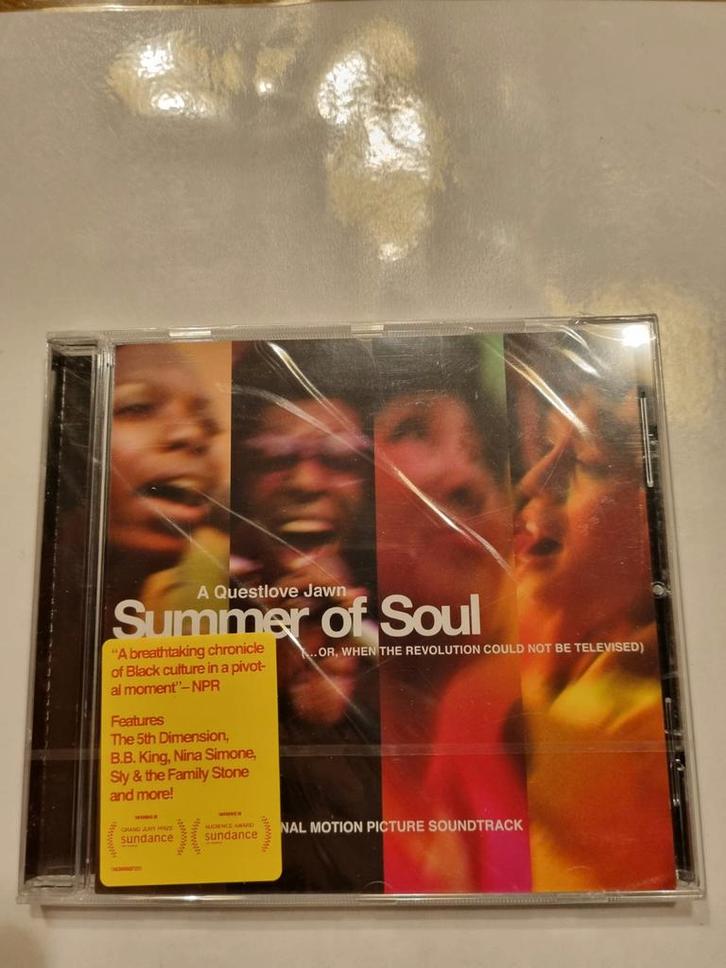 Summer of Soul - Soundtrackcd. NIEUW, Cd's en Dvd's, Cd's | Filmmuziek en Soundtracks, Nieuw in verpakking, Ophalen of Verzenden