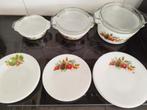 Vintage JAJ pyrex servies, Ophalen, Overige materialen, Zo goed als nieuw, Bord(en)