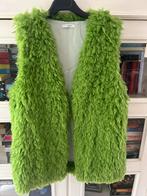 LUMIMA fakefur gilet appeltjesgroen S/M en M/L