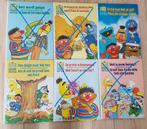 Vintage. 2 kinderboeken. Sesamstraat. Kijk-Lees & Doe-Club., Ophalen of Verzenden, Gelezen, Jongen of Meisje, 4 jaar