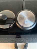 Brabantia Koekenpan met Deksel - Zo goed als nieuw, Overige materialen, Inductieplaat, M, Ophalen of Verzenden