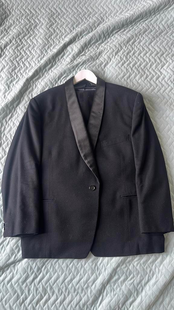 Smoking - jaren 50’, Kleding | Heren, Kostuums en Colberts, Zo goed als nieuw, Zwart, Ophalen of Verzenden