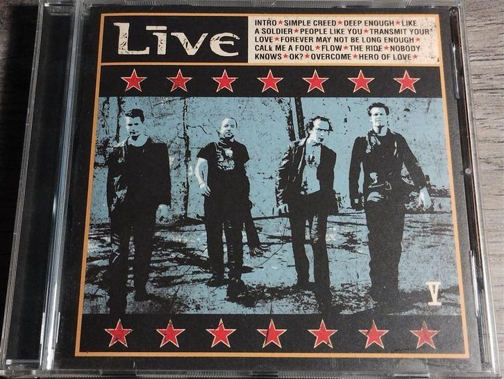Live - V, Cd's en Dvd's, Cd's | Rock, Zo goed als nieuw, Poprock, Ophalen of Verzenden