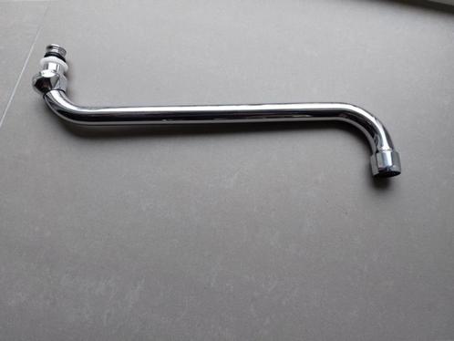 Extra lange onderuitloop Grohe (30 cm), Doe-het-zelf en Verbouw, Sanitair, Gebruikt, Chroom, Ophalen