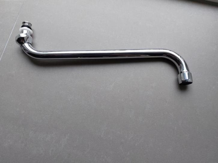 Extra lange uitloop Grohe (30 cm), Doe-het-zelf en Verbouw, Sanitair, Gebruikt, Douche, Chroom, Ophalen