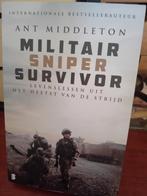 Ant Middleton - Militair, sniper, survivor, Boeken, Verzenden, Zo goed als nieuw, Ant Middleton