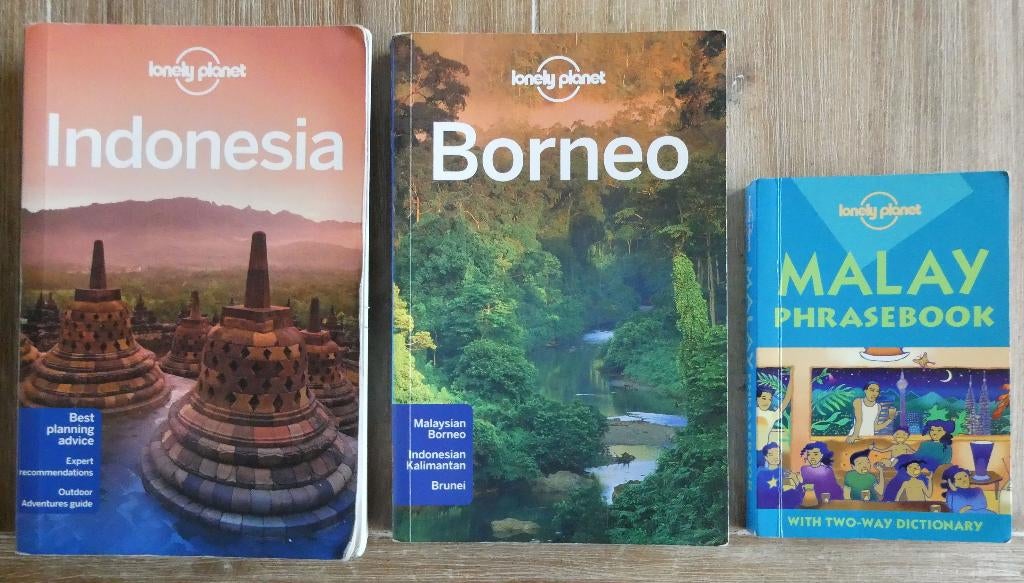 3 x Lonely Planet Indonesie  - Indonesia, Boeken, Reisgidsen, Lonely Planet, Ophalen of Verzenden, Zo goed als nieuw, Reisgids of -boek