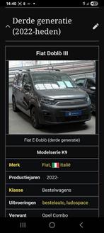 Opel combo e citroen berlingo imperiaal rvs equinox, Ophalen