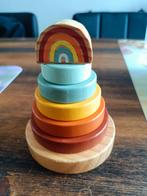 Stapel toren, Kinderen en Baby's, Speelgoed | Houten speelgoed, Ophalen of Verzenden, Gebruikt, Overige typen