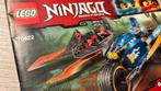 Lego Ninjago 70622 woestijnstrijders, Ophalen of Verzenden, Zo goed als nieuw, Complete set, Lego