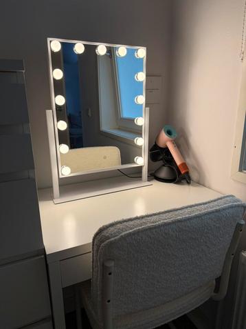 KAILA MAKE-UP SPIEGEL WIT - 46X60 CM