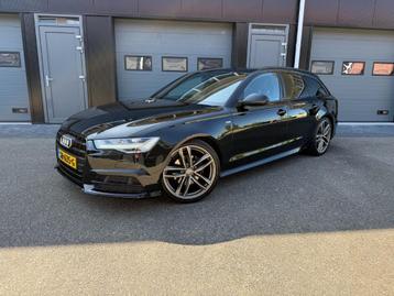 3x S-Line! Audi A6 2.0 TDI 190pk Ultra S-Line Black-Edition! beschikbaar voor biedingen