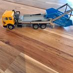 SIKU MERCEDES-BENZ 6 X 2 CONTAINER TRUCK +BAK MILIEU ., Verzenden, Zo goed als nieuw, Bus of Vrachtwagen, SIKU