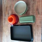 Bak / taart vormen in een koop, Ophalen of Verzenden, Zo goed als nieuw, Taarten, Bakvorm