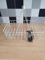 Riverdale draad mandje, wit, Huis en Inrichting, Woonaccessoires | Schalen en Manden, Ophalen of Verzenden, Nieuw, Rechthoekig