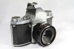 Praktica IV F + aus Jena T2,8-50mm lens Vintage, Ophalen of Verzenden, Zo goed als nieuw, Spiegelreflex, Overige Merken