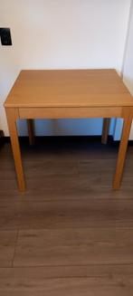 Mooie uitschuifbare eettafel, Huis en Inrichting, Tafels | Eettafels, Ophalen, Zo goed als nieuw, Overige vormen, 50 tot 100 cm