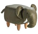 Leuke Olifant Poef / Zitje, Huis en Inrichting, Banken | Voetenbanken en Poefen, Ophalen, Hout, 50 tot 75 cm, Zo goed als nieuw