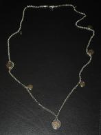 Dyrberg/Kern stainless steel zilverkleurig ketting 95 cm, Overige materialen, Verstelbaar, Verzenden, Nieuw