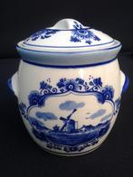 Oud MOSTERD-POTJE ~ MARNE'S Mustard ~ Delfts Blauw Keramiek, Antiek en Kunst, Ophalen of Verzenden