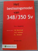 Studieboek Rechten - Het beslissingsmodel van 348/350 Sv, F.A.J. Koopmans, Nieuw, Ophalen of Verzenden, WO