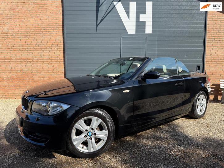 BMW 1-serie Cabrio 120i High Executive | TREKHAAK | STOELVER, Auto's, BMW, Particulier, Te koop, 1-Serie, ABS, Airbags, Airconditioning