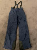 Blauwe skibroek met bretels mountainpeak maat 176, Ophalen of Verzenden, Zo goed als nieuw, Jongen of Meisje, Broek
