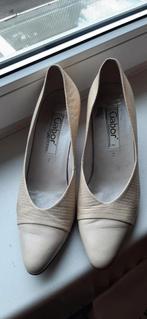 Gabor Crème Pumps Mt 40 - Trouwschoenen, Pumps, Beige, Gabor, Ophalen of Verzenden