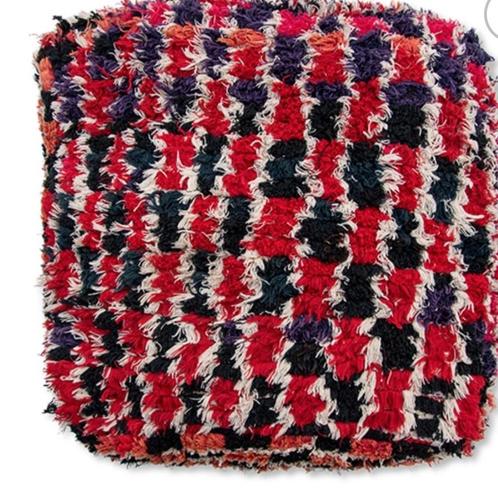 Nieuw Marrokaans handgemaakte kattenkussen, vloerkussen poef, Dieren en Toebehoren, Kattenmanden, Nieuw, Wol, Ophalen of Verzenden