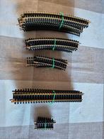 Fleischmann oude rails kruising wissel HO model, Gebruikt, Rails, Ophalen of Verzenden, Fleischmann