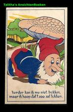 Berend Dam kabouterkaart (1), Ophalen of Verzenden, 1940 tot 1960, Ongelopen, Overige thema's
