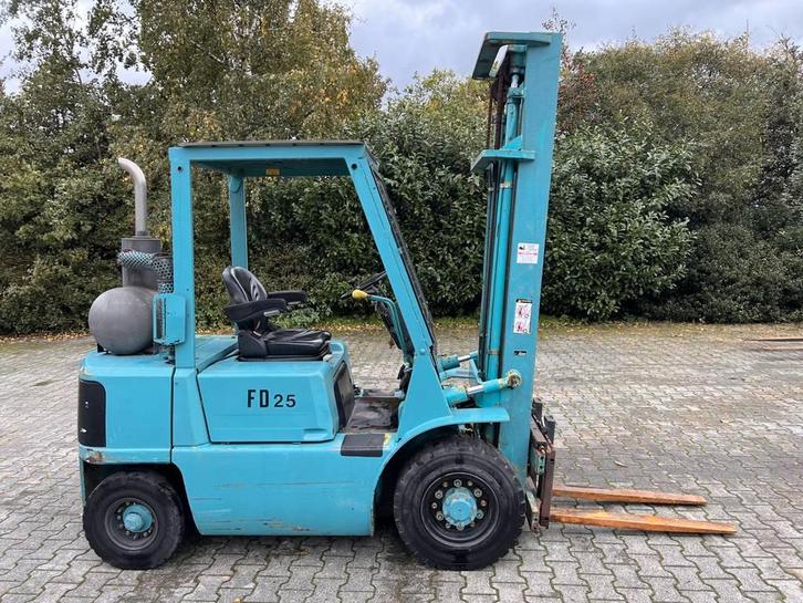 Mitsubishi FD25T, Zakelijke goederen, Machines en Bouw | Heftrucks en Intern transport, Heftruck, Diesel