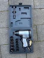 Perslucht slagmoersleutel complete set, Auto diversen, Ophalen, Zo goed als nieuw