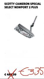 NIEUWE SCOTTY CAMERON SPECIAL SELECT NEWPORT 2 PLUS PUTTER, Ophalen, Zo goed als nieuw, Club, Overige merken