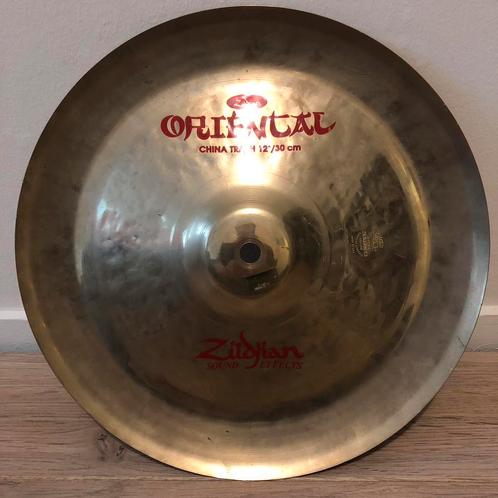 Zildjian FX Oriental China Trash 12” A0612, Muziek en Instrumenten, Instrumenten | Onderdelen, Zo goed als nieuw, Drums of Percussie
