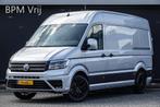 Volkswagen Crafter L3H3 2.0Tdi 177Pk Aut. | 19'' | 2xDeur |, Auto's, Bestelauto's, 12 maanden, Stof, Gebruikt, Zwart