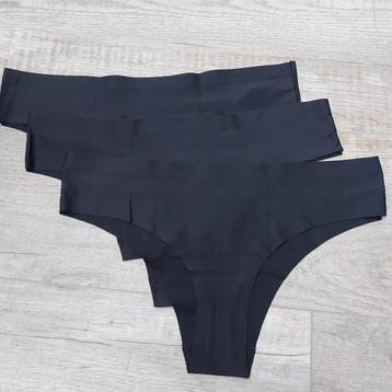 3x zwarte invisible seamless hipsters Primark XS z.g.a.n beschikbaar voor biedingen