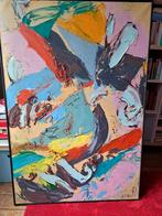 Groot schilderij Jurjen de Haan, Ophalen