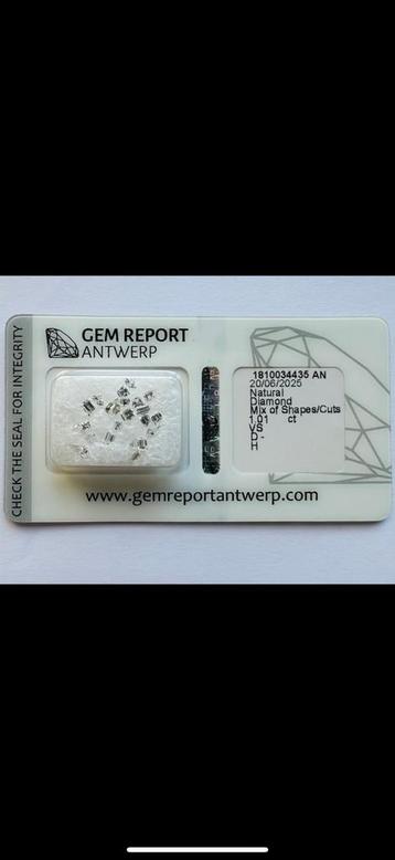 23pcs diamant (natuurlijk) - 1.01ct beschikbaar voor biedingen