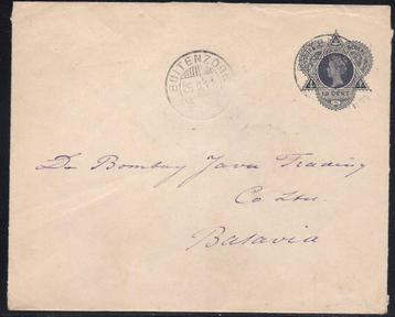 P72 Brief Nederlands Indie Kortebalkstempel Buitenzorg beschikbaar voor biedingen