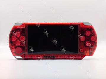 Sony PSP 3000 | Custom "Crimson Red" | Bundle | 300 Games beschikbaar voor biedingen