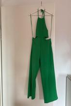Zara groene jumpsuit open rug, maat M, Kleding | Dames, Maat 38/40 (M), Zara, Nieuw, Ophalen of Verzenden