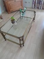 Salontafel met sidetable, Gebruikt, Ophalen