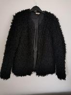 Forever 21 Exclusive fluffy jas mt. S, Verzenden, Zwart, Zo goed als nieuw, Forever 21