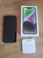 iPhone 14 Zwart 128GB met doos als nieuw (91% batterij), Apple, Zwart, Ophalen of Verzenden, Zo goed als nieuw